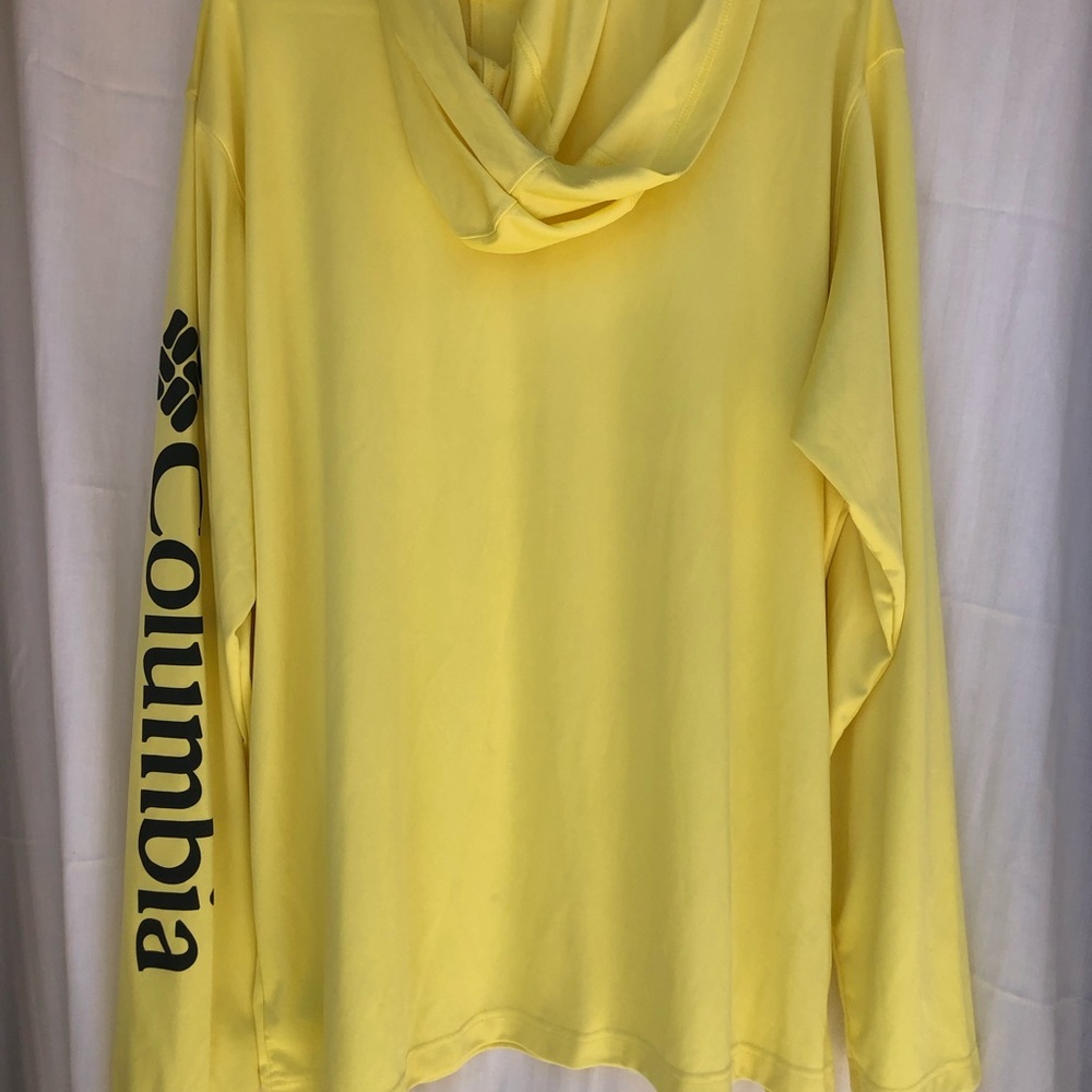 XL/TG  Columbia yellow hoodie